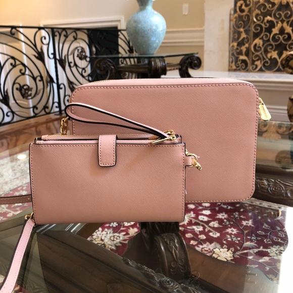 Michael Kors jet set crossbody& wallet set - Picture 4 of 8